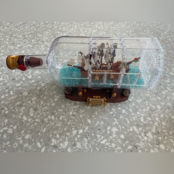 Lego ideas ship in a bottle 21313
